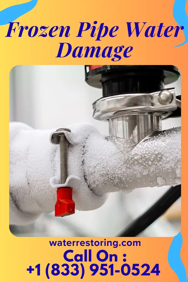 Frozen Pipe Water Damage in Audubon Park, NJ